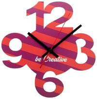 OROLOGIO DA PARETE SAGOMATO AD HOC